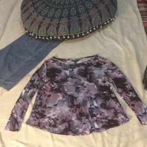 COPY - Simply Vera Purple Shirt Sz. Large